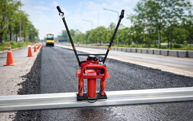 Máy đầm thước 4m GX35 Thái Lan