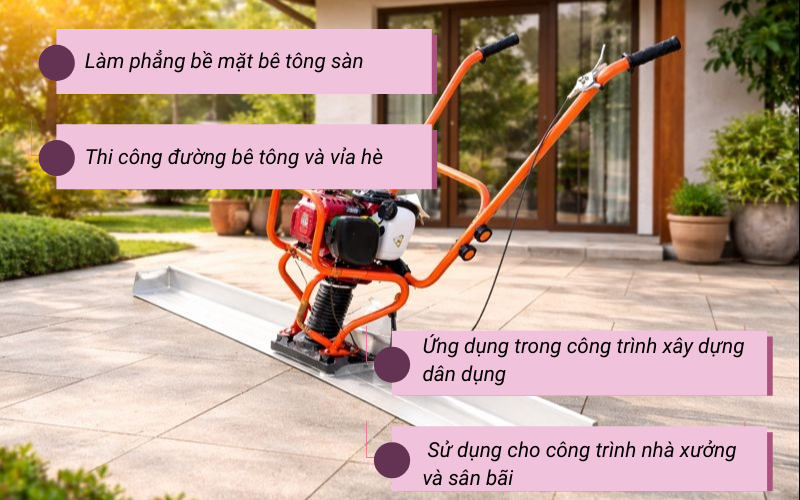 Máy đầm thước Honda GX35