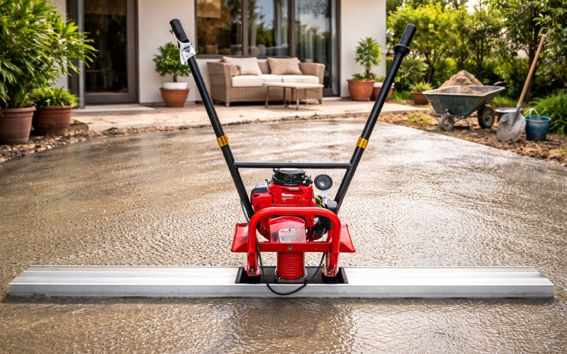 Tính năng của máy đầm thước 4m GX35 