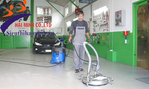 sử dụng máy đánh sàn FL-AH 520 