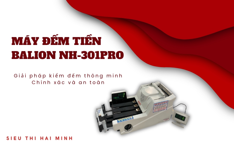 Máy đếm tiền Balion NH-301PRO