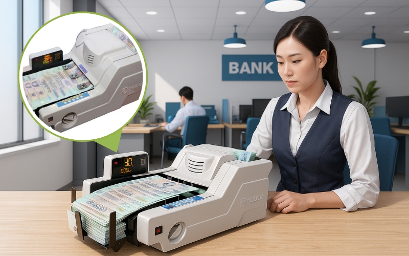 Máy đếm tiền Xiudun 8118