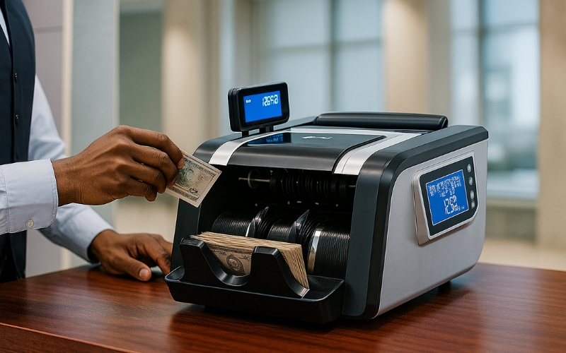 Máy đếm tiền màn hình LCD Yamafuji JN-2090