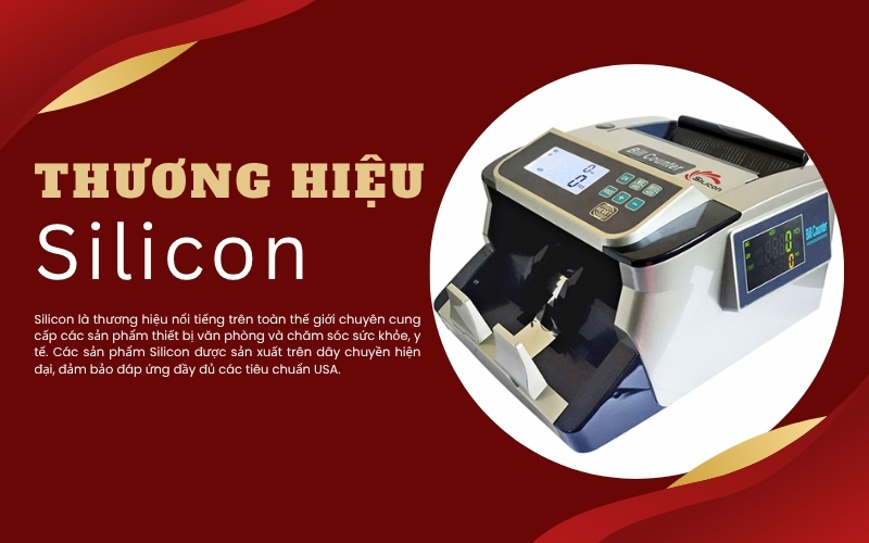 Thương hiệu máy đếm tiền Silicon