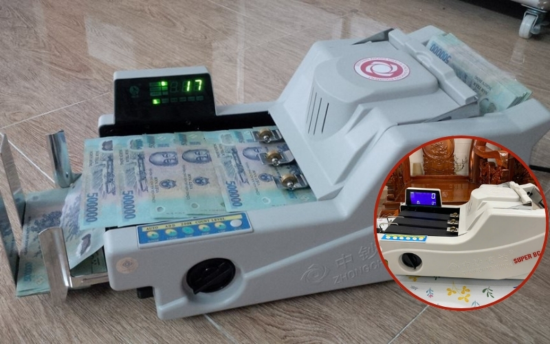 Thương hiệu máy đếm tiền ngân hàng Xinda