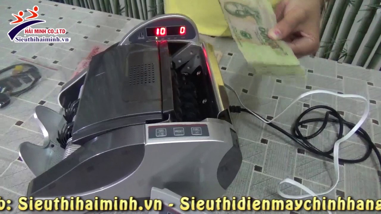 sử dụng máy đếm tiền yamafuji