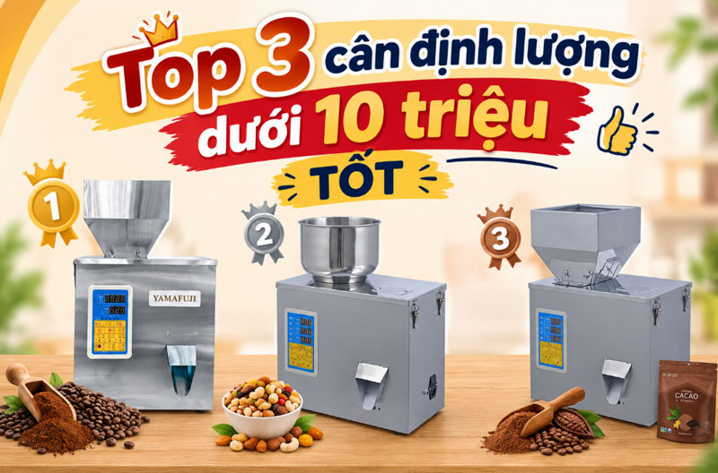 Top 3 cân định lượng dưới 10 triệu TỐT
