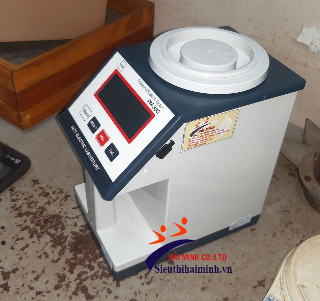 Máy đo độ ẩm nông sản, ngũ cốc và lúa gạo chính hãng