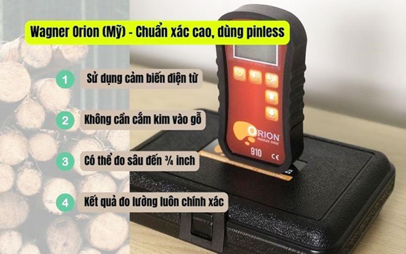 Wagner Orion (Mỹ) – Chuẩn xác cao, dùng pinless