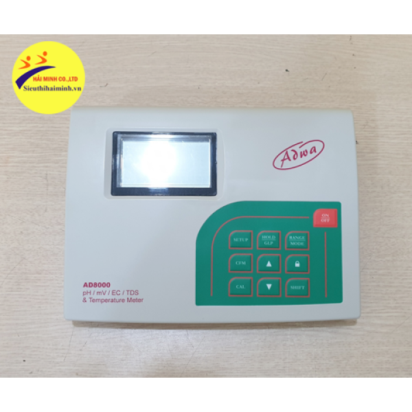 Photo - Máy đo pH-ORP-độ dẫn (EC) TDS Adwa AD8000