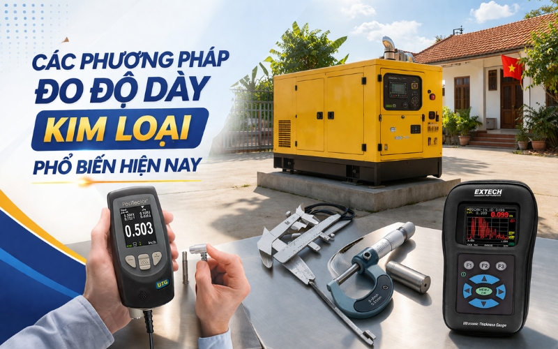 Các phương pháp đo độ dày kim loại phổ biến hiện nay