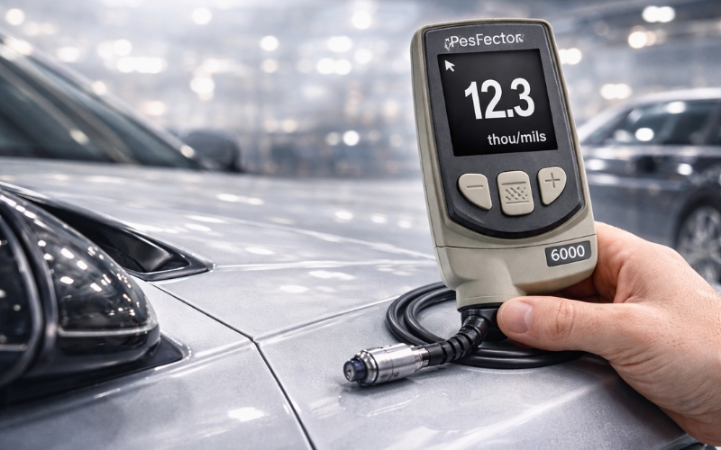 Máy đo độ dày lớp sơn phủ DeFelsko PosiTector 6000 NAS1 giá rẻ