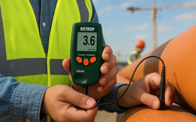 Đặc điểm nổi bật của máy đo độ dày lớp phủ Extech CG304