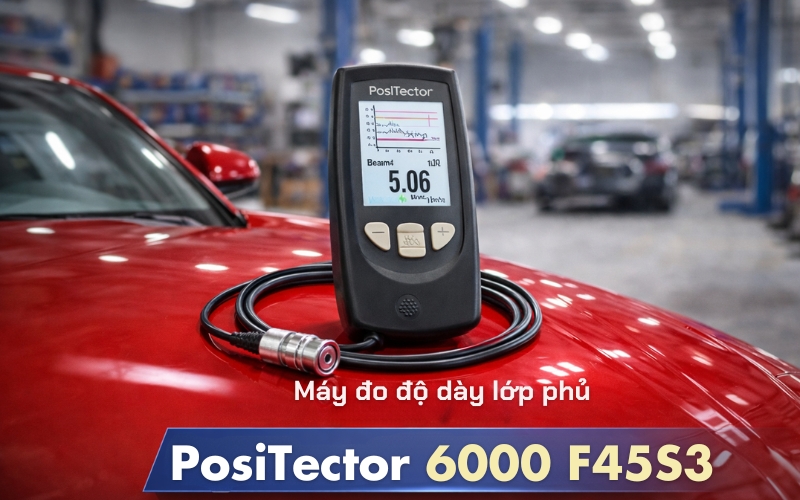 Điểm nổi bật của máy đo độ dày lớp phủ PosiTector 6000 F45S3