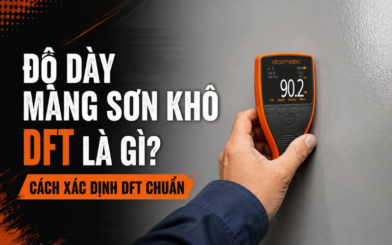 Độ dày màng sơn khô DFT và cách xác định DFT 