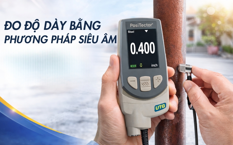 Đo độ dày bằng phương pháp siêu âm