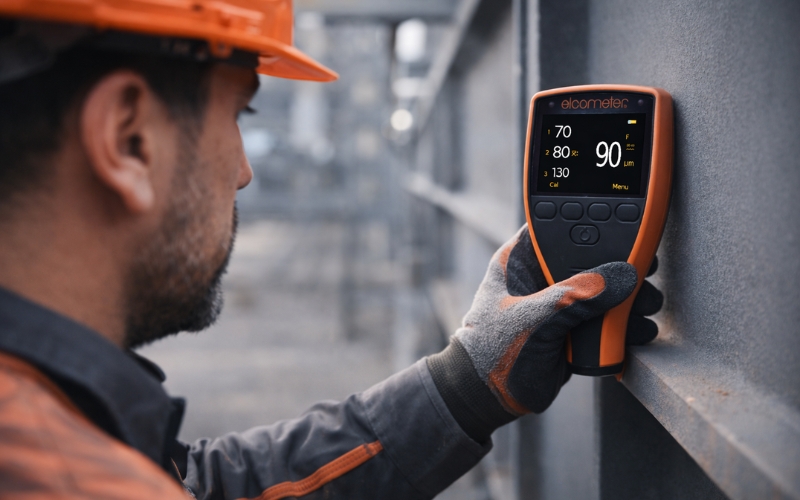 Hướng dẫn dùng thiết bị đo sơn phủ A456