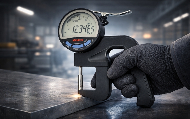 Máy đo độ dày cơ học