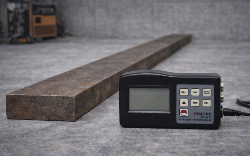 máy đo độ dày kim loại vật liệu Huatec TG 2910