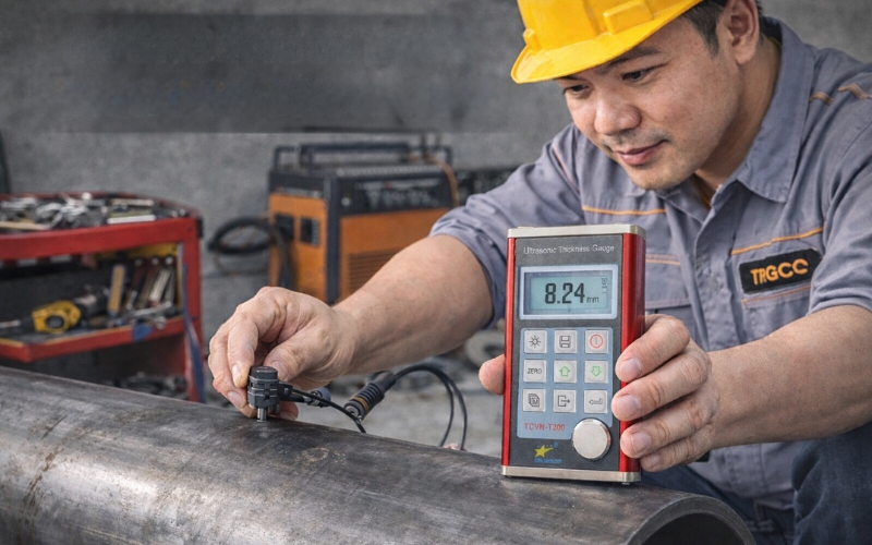 Mua dụng cụ đo độ dày kim loại TCVN-T200 giá rẻ, uy tín tại Hải Minh