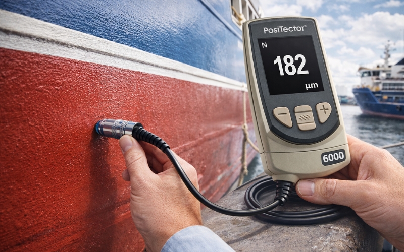 Máy đo độ dày lớp phủ DeFelsko PosiTector 6000 NAS1 chất lượng 