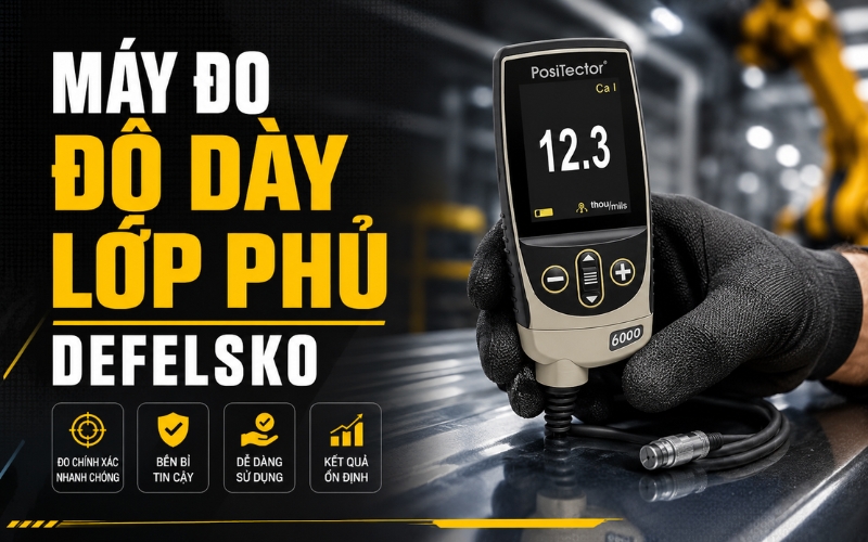 Máy đo độ dày lớp phủ DeFelsko
