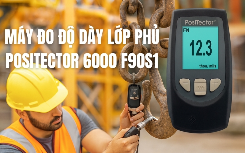 Máy đo độ dày lớp phủ PosiTector 6000 F90S1