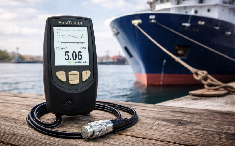 Máy đo độ dày lớp phủ PosiTector 6000 FLS3