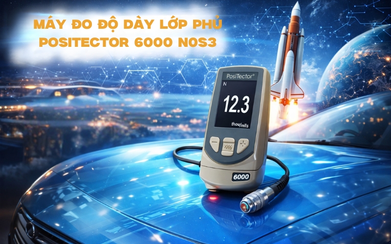 Máy đo độ dày lớp phủ PosiTector 6000 N0S3
