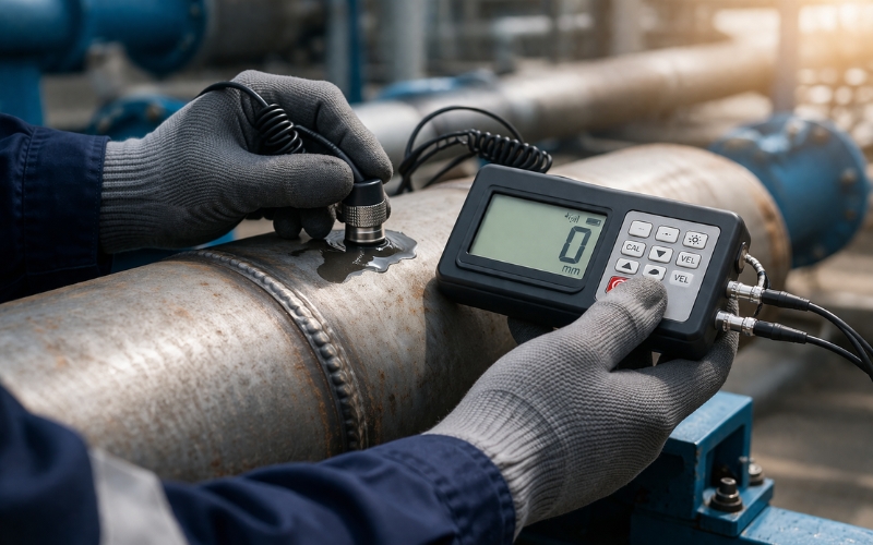 Máy đo độ dày siêu âm