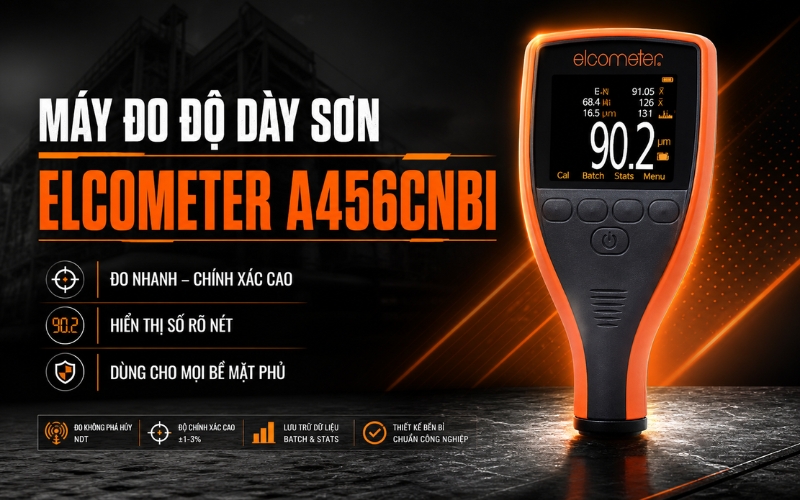 Máy đo độ dày sơn Elcometer A456CNBI