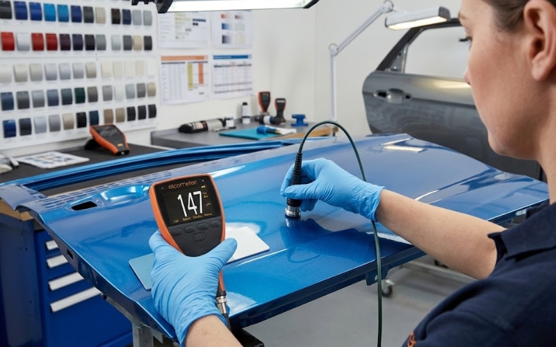 Máy đo độ dày sơn elcometer