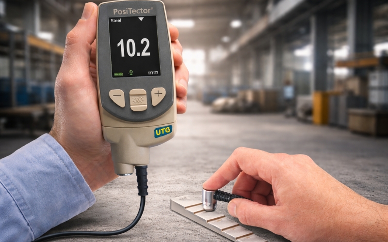 Máy đo độ dày vật liệu Defelsko PosiTector UTGCX3