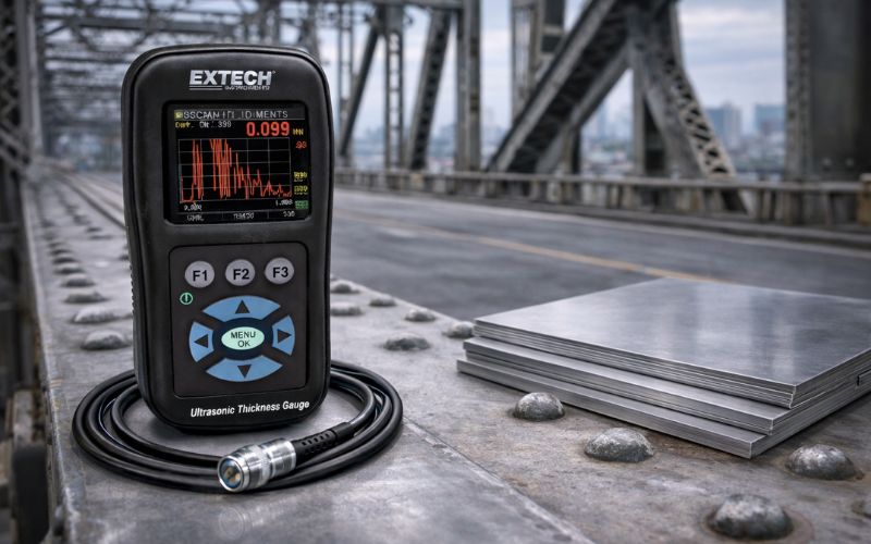 Máy siêu âm đo độ dày Extech TKG250
