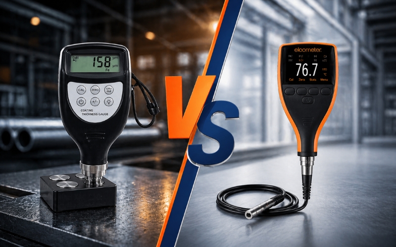 Nên chọn máy đo chiều dày có đầu dò rời hay đầu dò liền