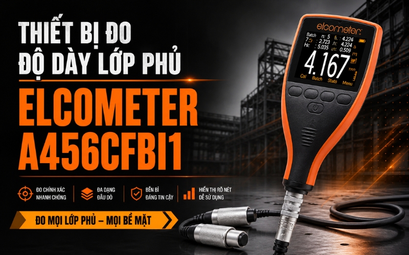 Thiết bị đo độ dày lớp phủ Elcometer A456CFBI1