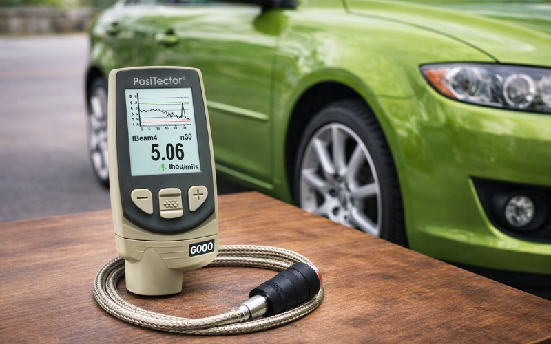 Thông số của máy đo độ dày PosiTector 6000 FT3