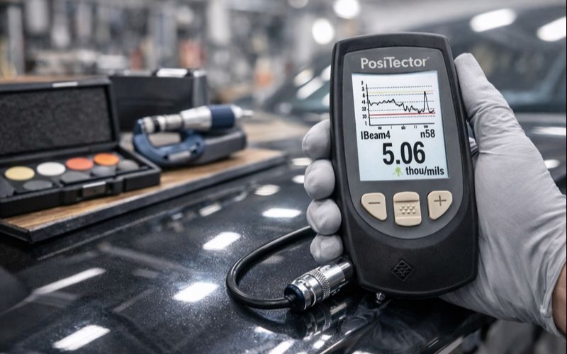 Thông số của máy đo độ dày lớp phủ PosiTector 6000 FKS3