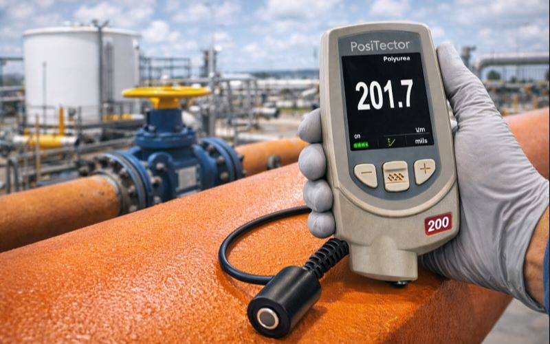 Thông số của máy đo độ dày lớp phủ Positector 200D3-E