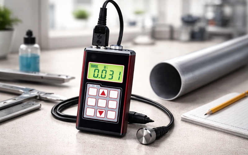 Thông số của máy siêu âm đo độ dày Checkline TI-25DL