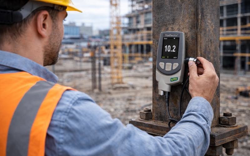 Tính năng nổi bật của thiết bị đo độ dày vật liệu UTGM1-E