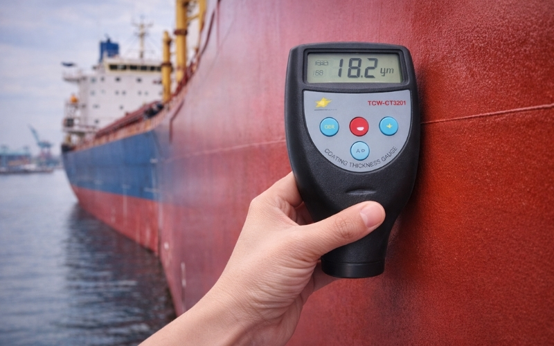 Tính năng nổi bật của dụng cụ đo độ dày lớp sơn phủ TCVN-CT200F