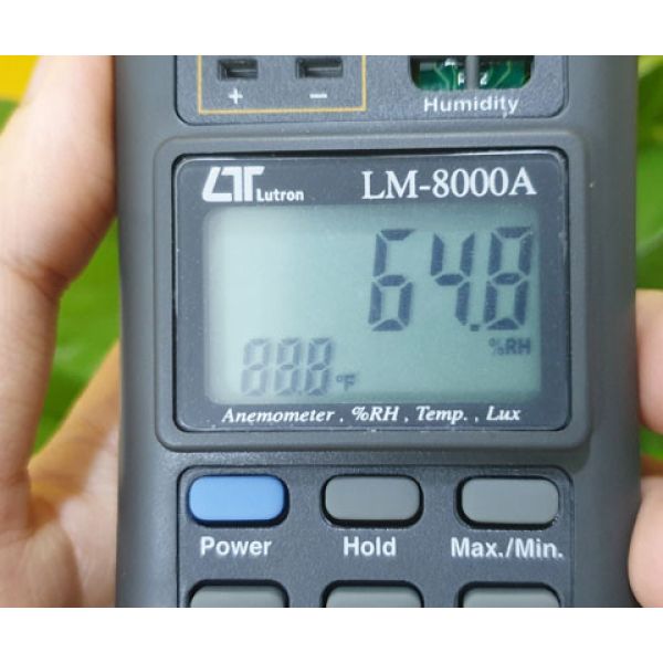 Photo - Máy đo vi khí hậu Lutron LM-8000A (4 trong 1)