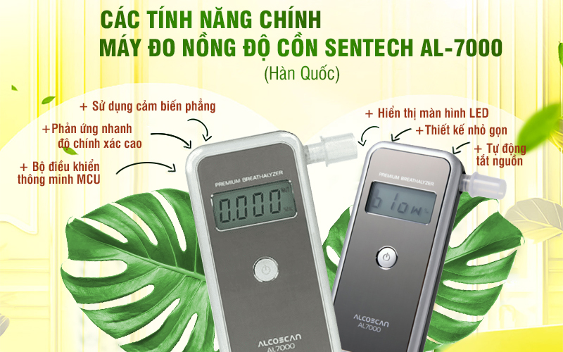 Các tính năng chính của Sentech AL-7000