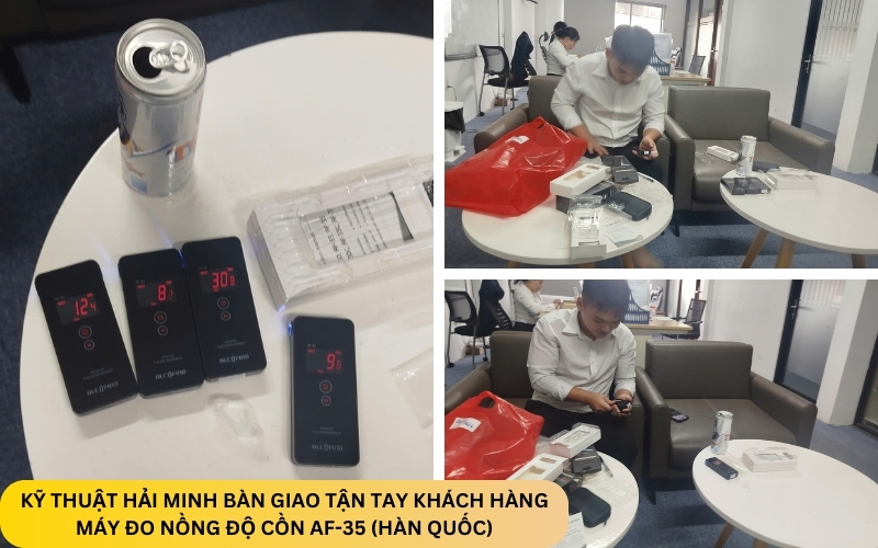 Máy đo nồng ​độ cồn AF-35 (Hàn Quốc)