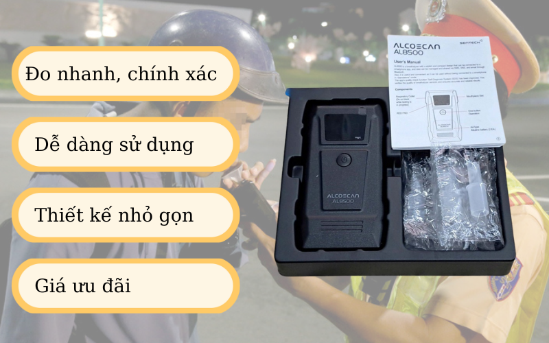 Máy đo nồng độ cồn AL8500