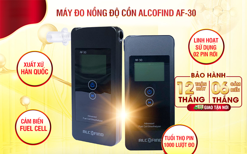Máy đo nồng độ cồn Alcofind AF-30