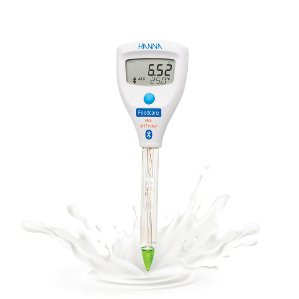 Photo - Bút đo pH/nhiệt độ HALO2 Bluetooth trong sữa HI9810342