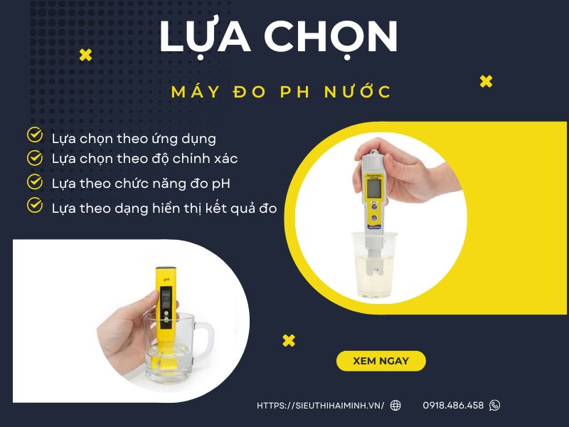 Cách lựa chọn máy đo ph nước trong nuôi cá