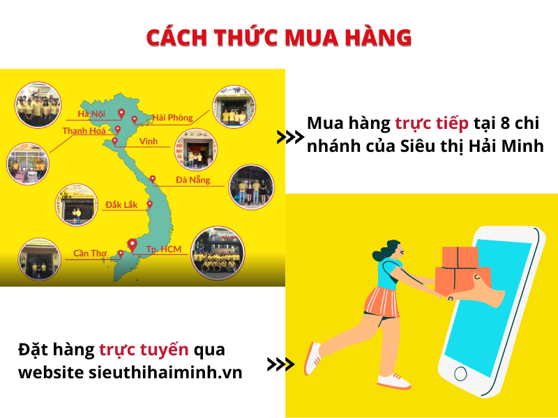 Cách thức đặt mua máy đo pH tại Siêu thị Hải Minh